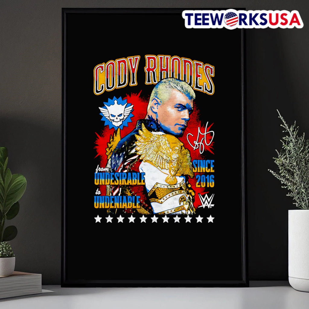 Cody Rhodes Front Page Graphic - Adult & Kids T-Shirts, Sweatshirts & Hoodies apparel design preview 5
