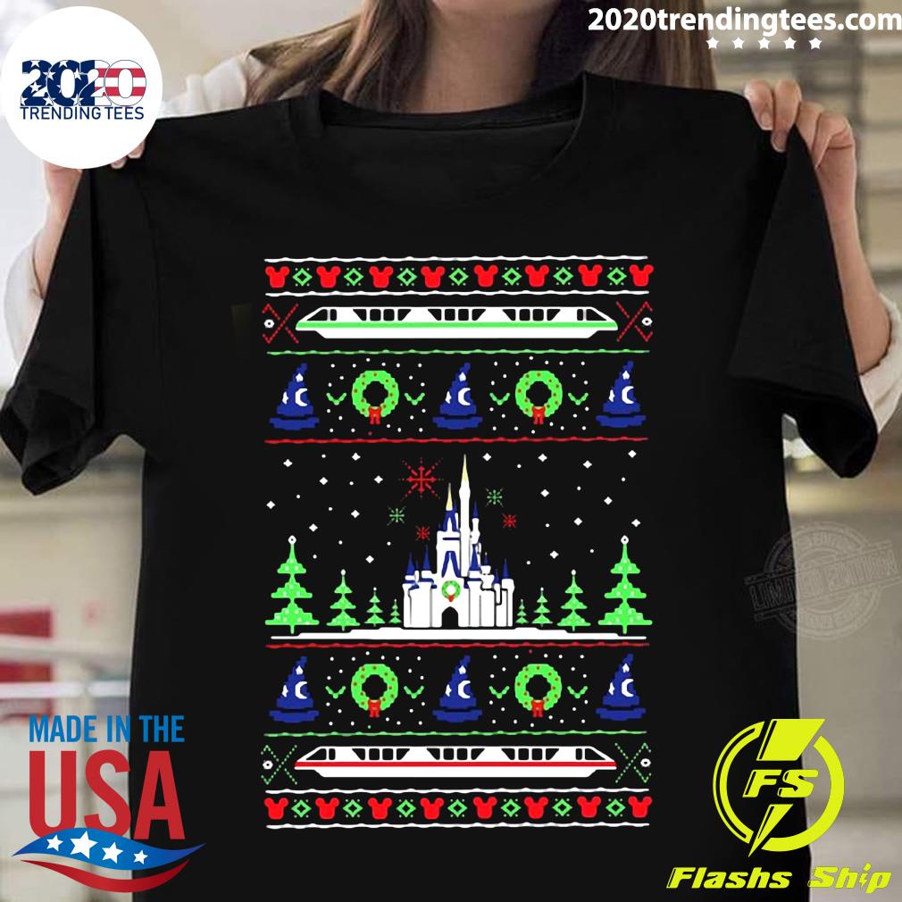 Magical Castle Ugly Christmas Essential - Adult & Kids T-Shirts, Sweatshirts & Hoodies apparel design preview 1