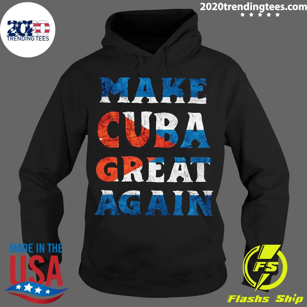 Make Cuba Great Again Patria Y Vida - Adult & Kids T-Shirts, Sweatshirts & Hoodies apparel design preview 2