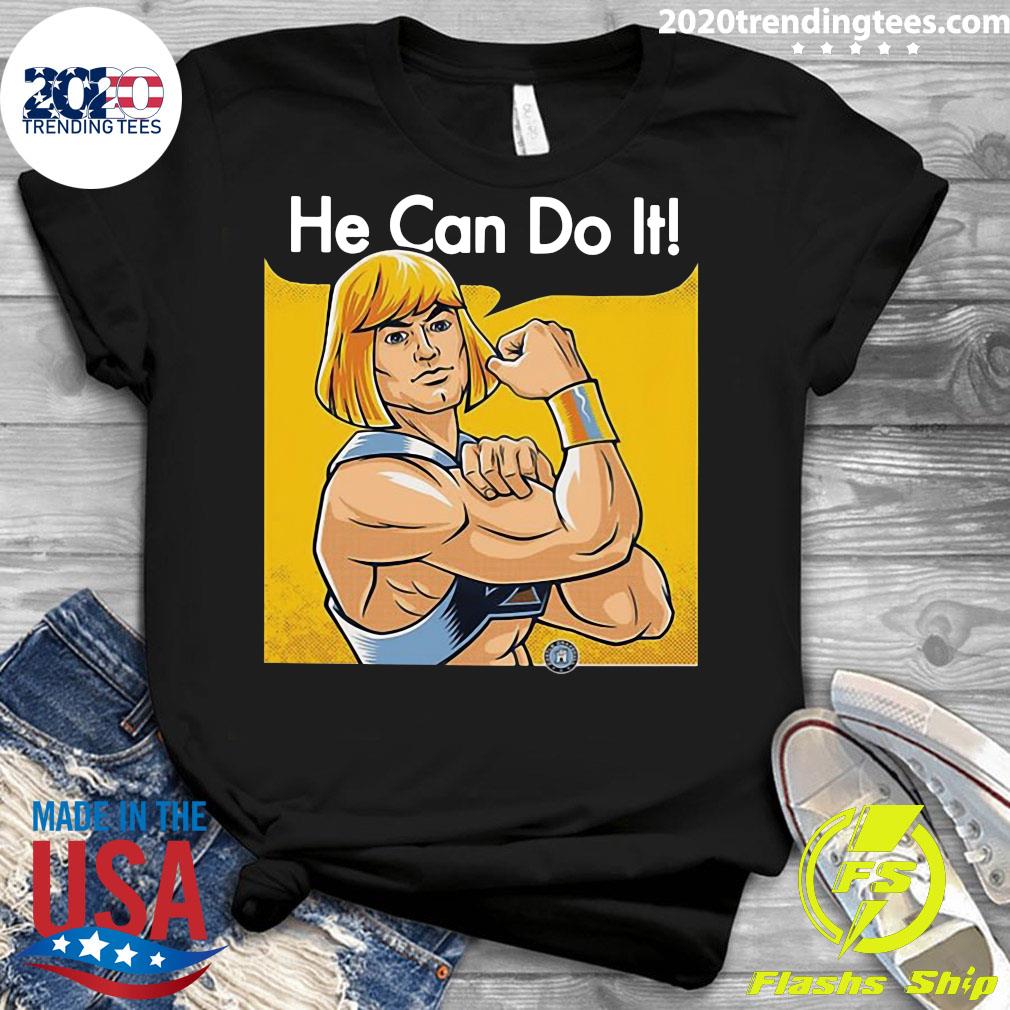 Man He Can Do It Amazing - Adult & Kids T-Shirts, Sweatshirts & Hoodies apparel design preview 3