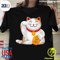 Maneki-Neko Lucky Cat Japanese Good Luck Charm Japan - Adult & Kids T-Shirts, Sweatshirts & Hoodies apparel design preview 1