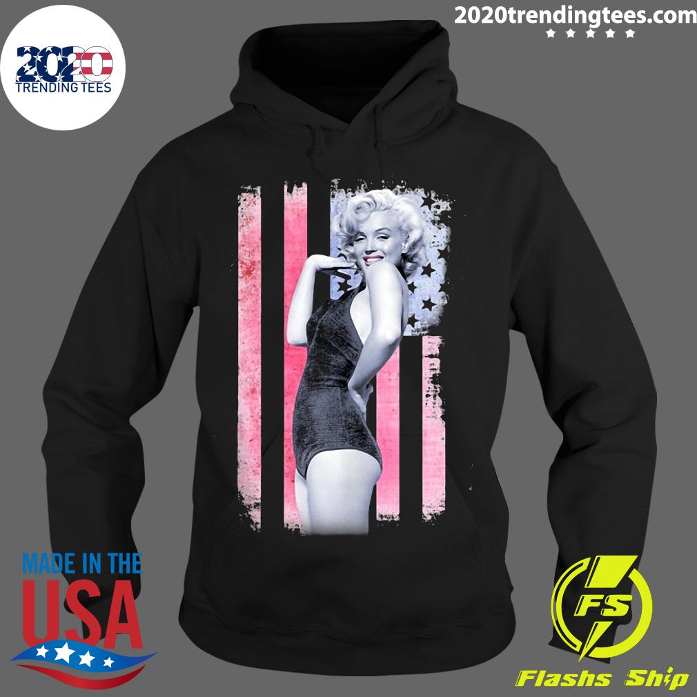 Marilyn Monroe USA - Adult & Kids T-Shirts, Sweatshirts & Hoodies apparel design preview 2