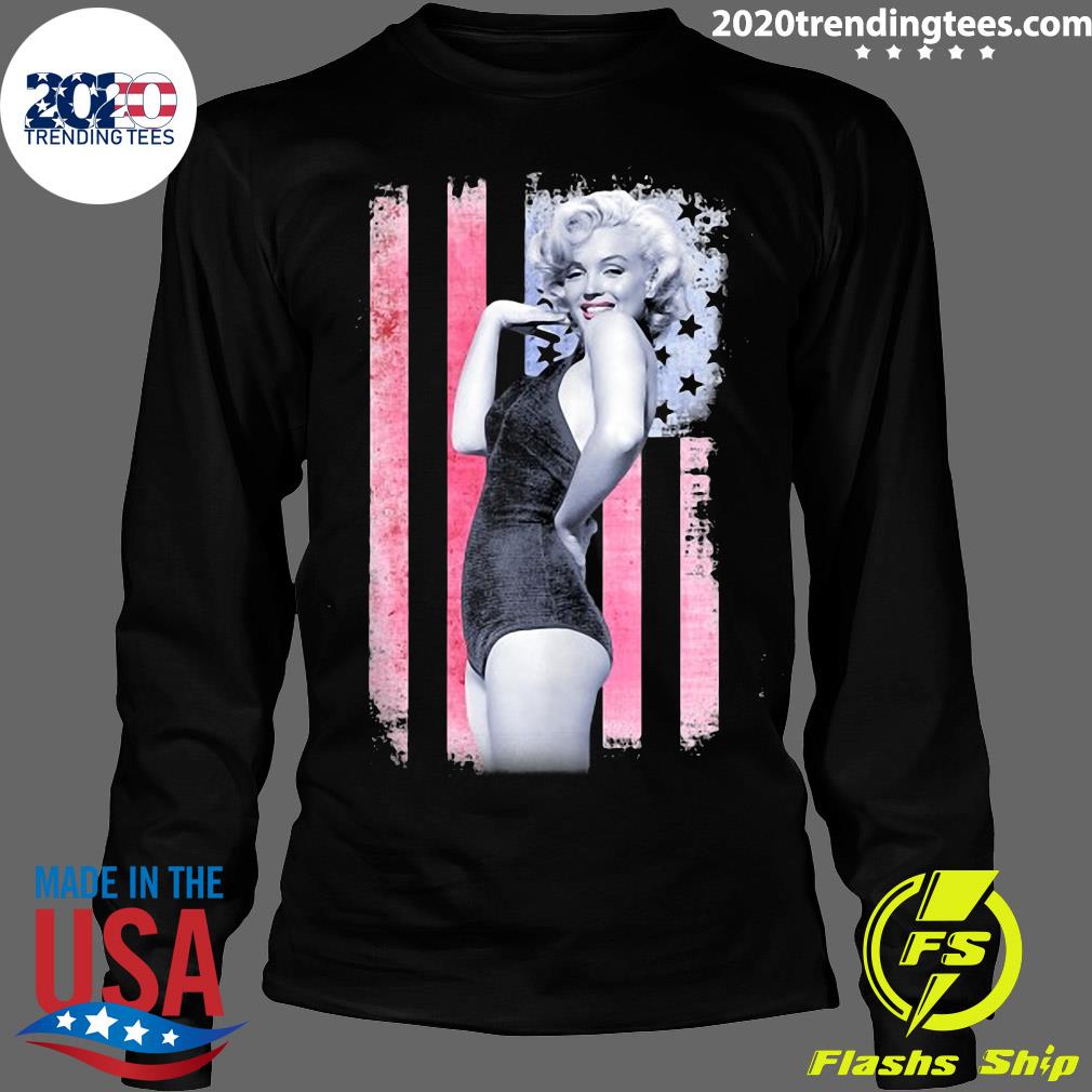 Marilyn Monroe USA - Adult & Kids T-Shirts, Sweatshirts & Hoodies apparel design preview 4
