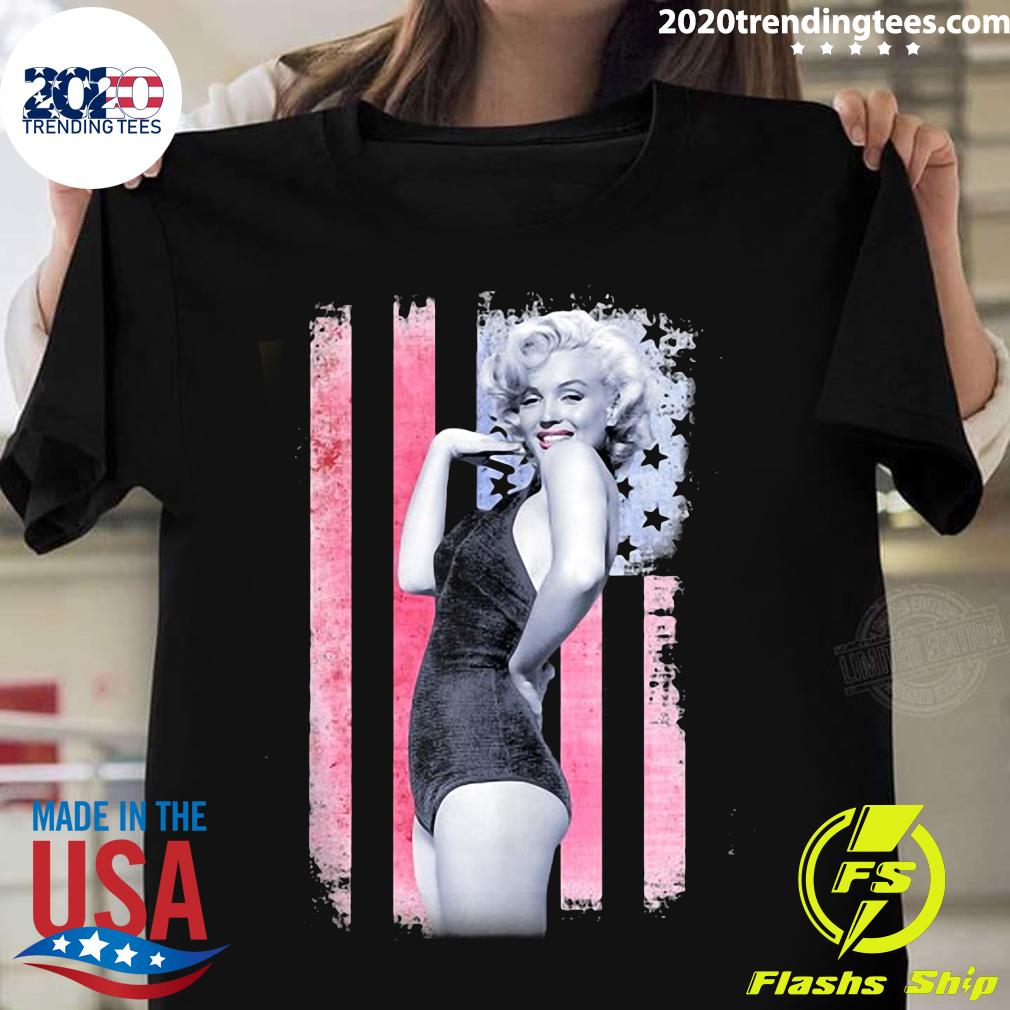 Marilyn Monroe USA - Adult & Kids T-Shirts, Sweatshirts & Hoodies apparel design preview 1