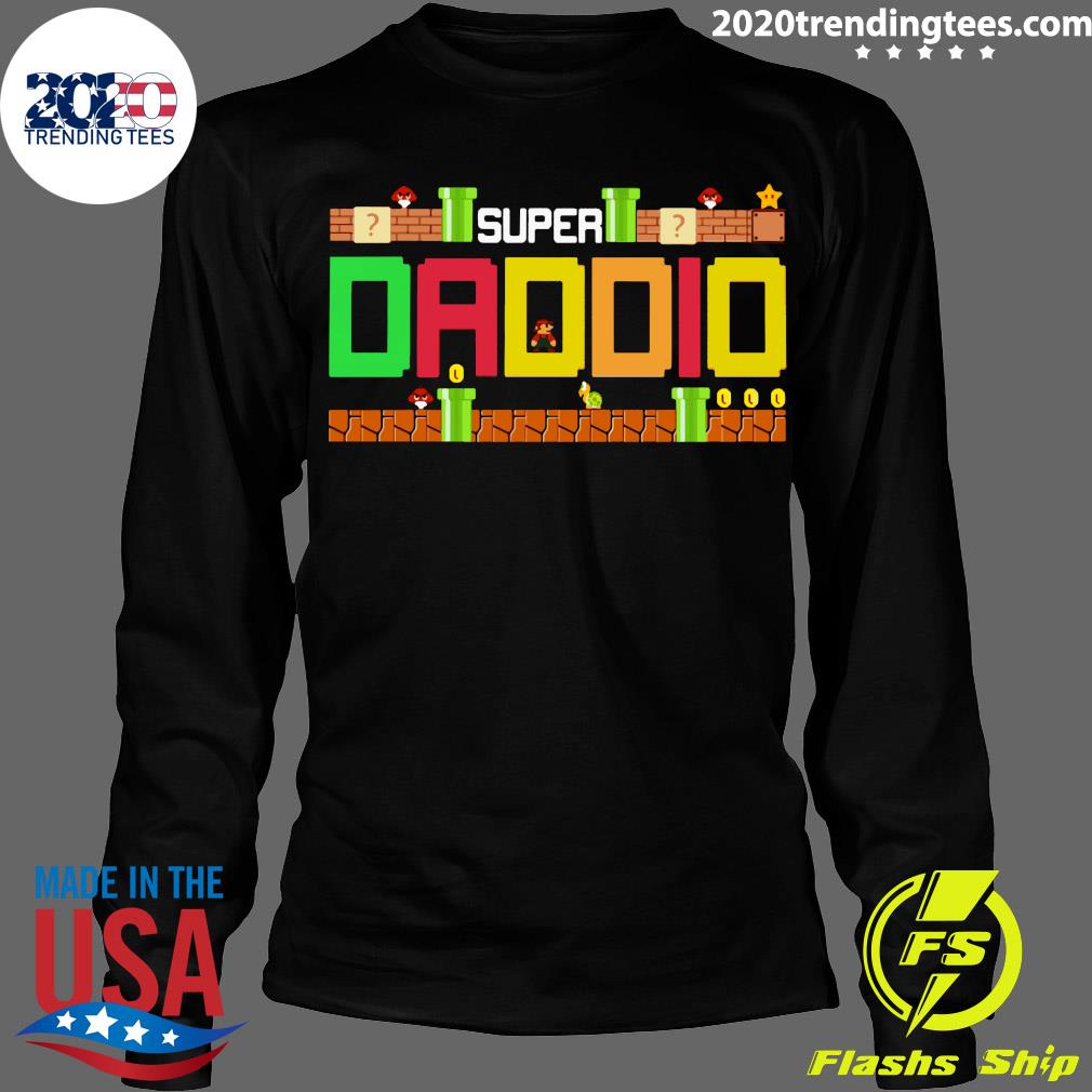 Mario Family Super Dadio - Adult & Kids T-Shirts, Sweatshirts & Hoodies apparel design preview 4