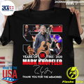 Mark Knopfler Years Of MK 1965 2020 Thank You For The - Adult & Kids T-Shirts, Sweatshirts & Hoodies apparel design preview 1