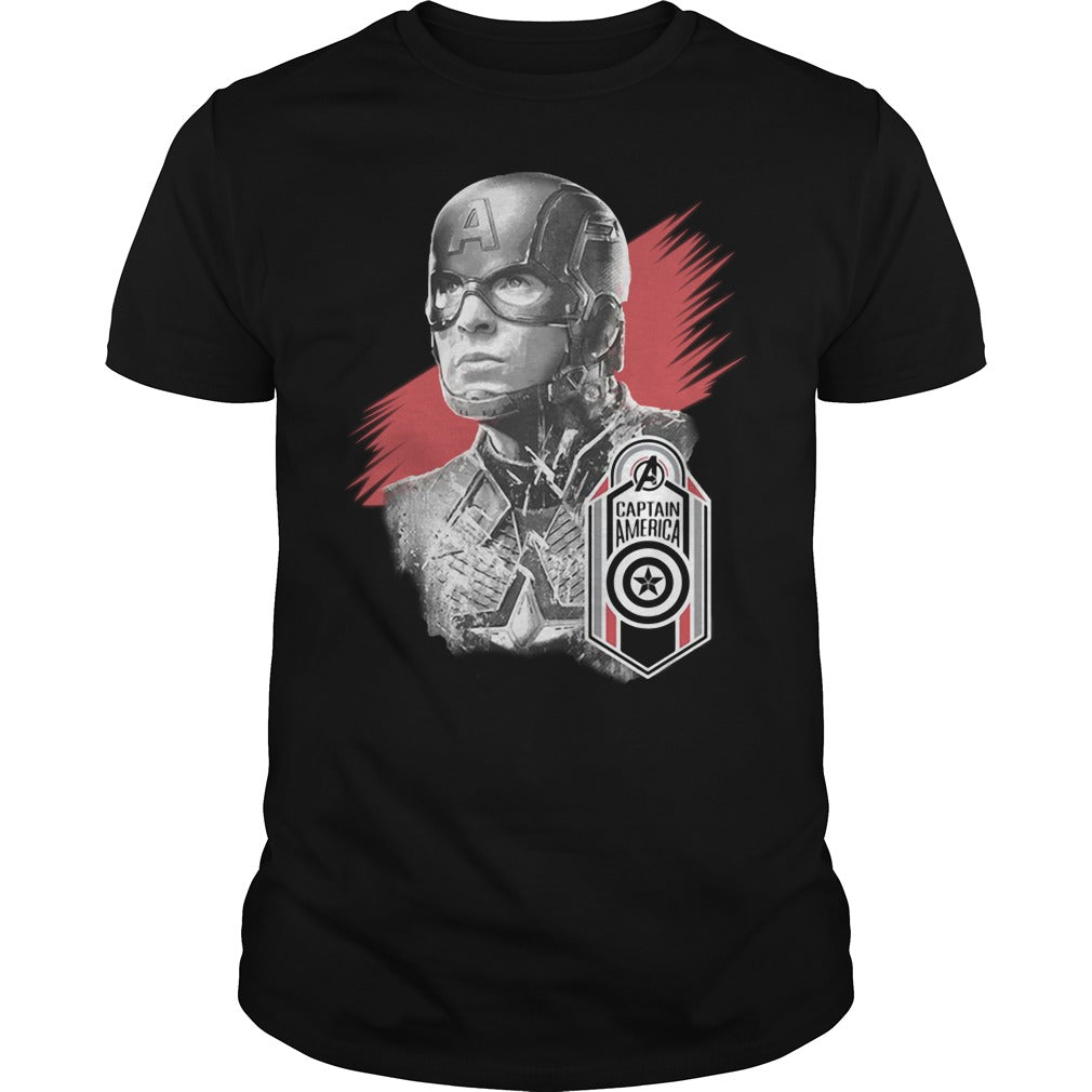 Marvel Avengers Endgame Captain America - Adult & Kids T-Shirts, Sweatshirts & Hoodies apparel design preview 1