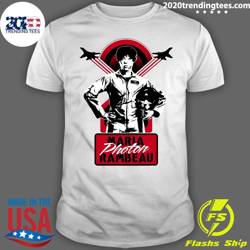 Marvel Captain Maria Photon Rambeau - Adult & Kids T-Shirts, Sweatshirts & Hoodies apparel design preview 1