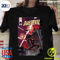 Marvel Daredevil Copter Leap Comic Cover Graphic - Adult & Kids T-Shirts, Sweatshirts & Hoodies apparel design preview 1