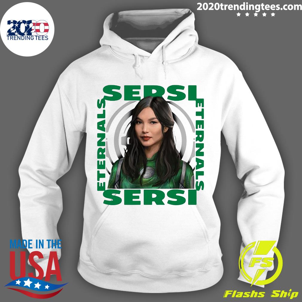 Marvel Eternals Sersi Hero Box Up - Adult & Kids T-Shirts, Sweatshirts & Hoodies apparel design preview 2