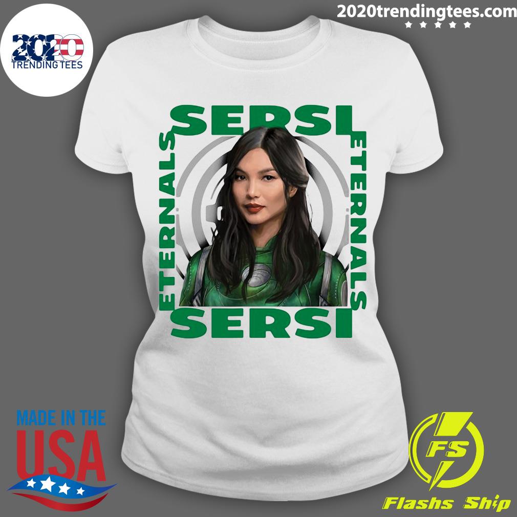 Marvel Eternals Sersi Hero Box Up - Adult & Kids T-Shirts, Sweatshirts & Hoodies apparel design preview 3