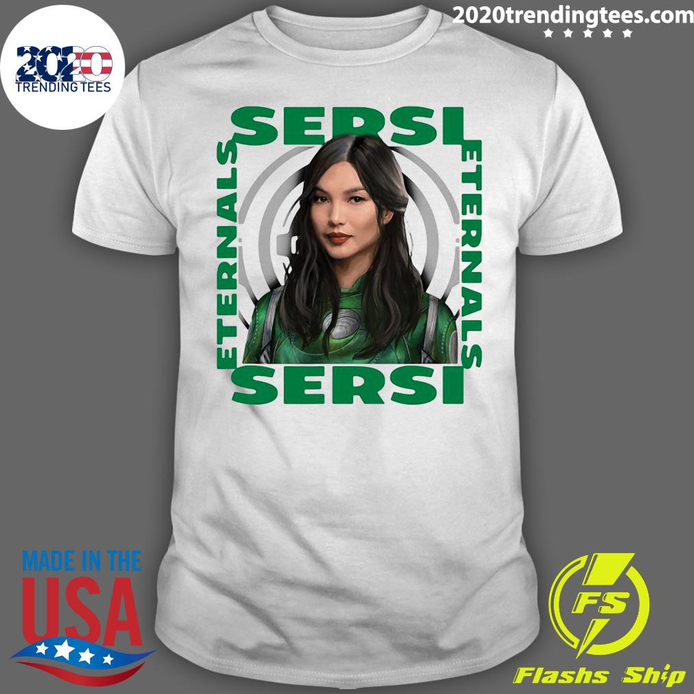 Marvel Eternals Sersi Hero Box Up - Adult & Kids T-Shirts, Sweatshirts & Hoodies apparel design preview 1