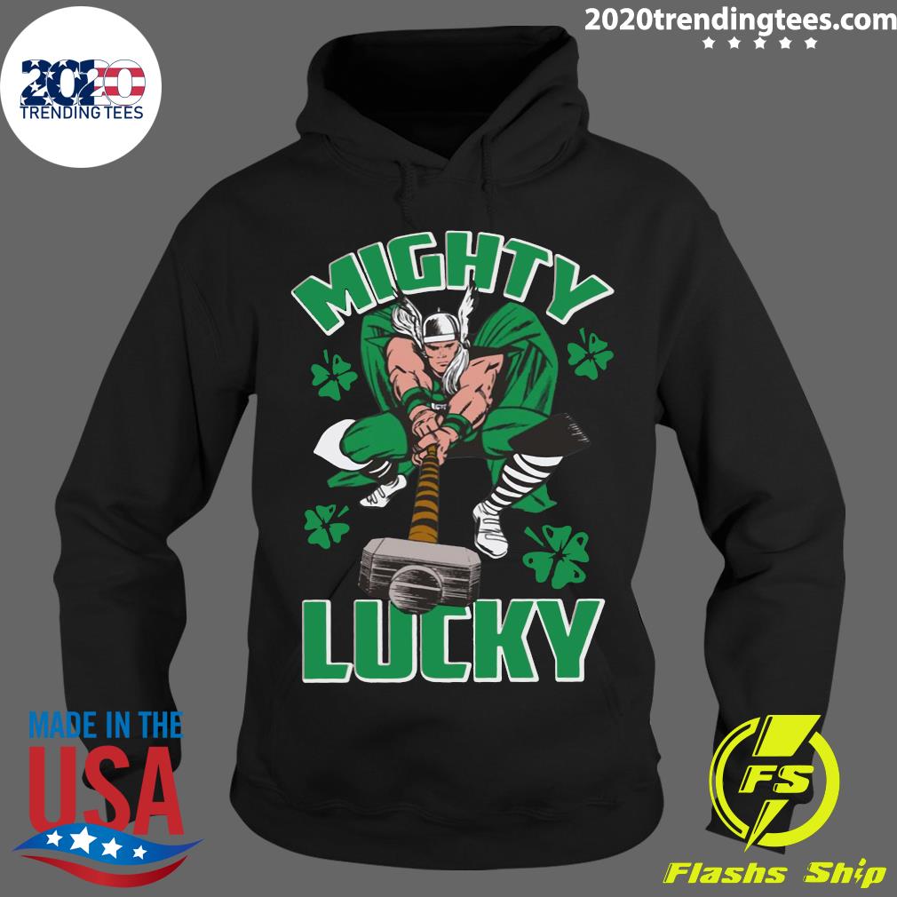 Marvel Thor Mighty Lucky St Patrick's - Adult & Kids T-Shirts, Sweatshirts & Hoodies apparel design preview 2
