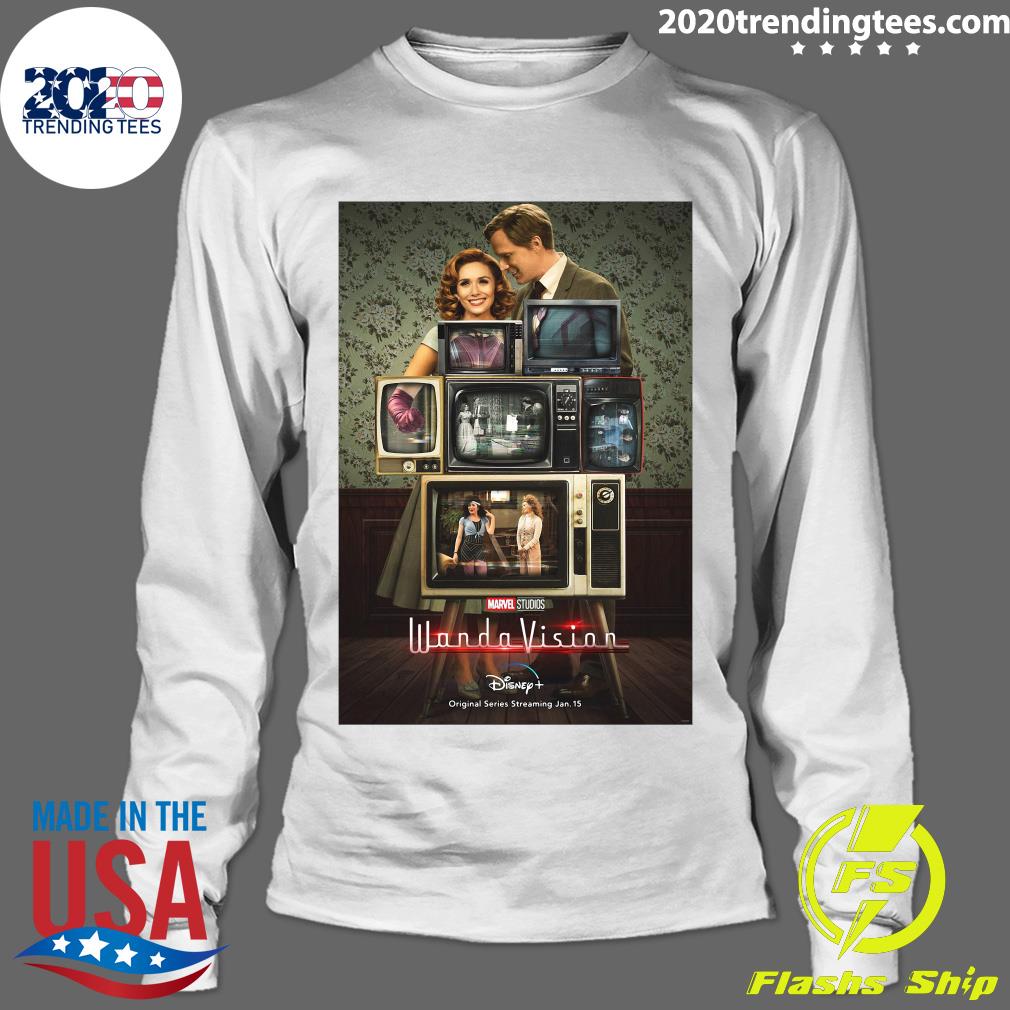 Marvel Wandavision Through The Years Poster - Adult & Kids T-Shirts, Sweatshirts & Hoodies apparel design preview 4