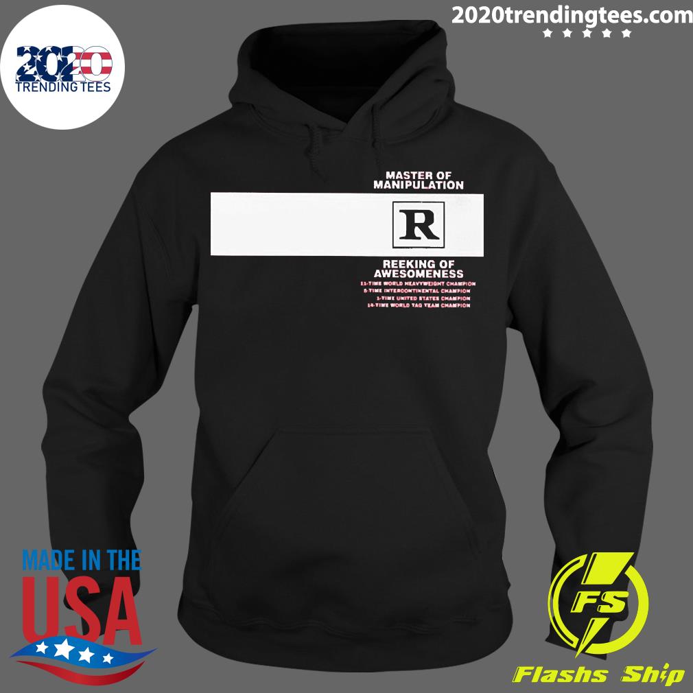 Master Of Manipulation Reeking Awesomeness - Adult & Kids T-Shirts, Sweatshirts & Hoodies apparel design preview 2