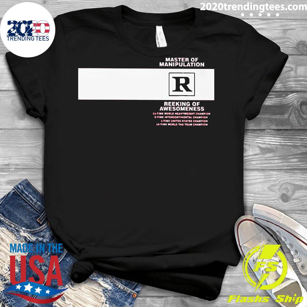 Master Of Manipulation Reeking Awesomeness - Adult & Kids T-Shirts, Sweatshirts & Hoodies apparel design preview 3