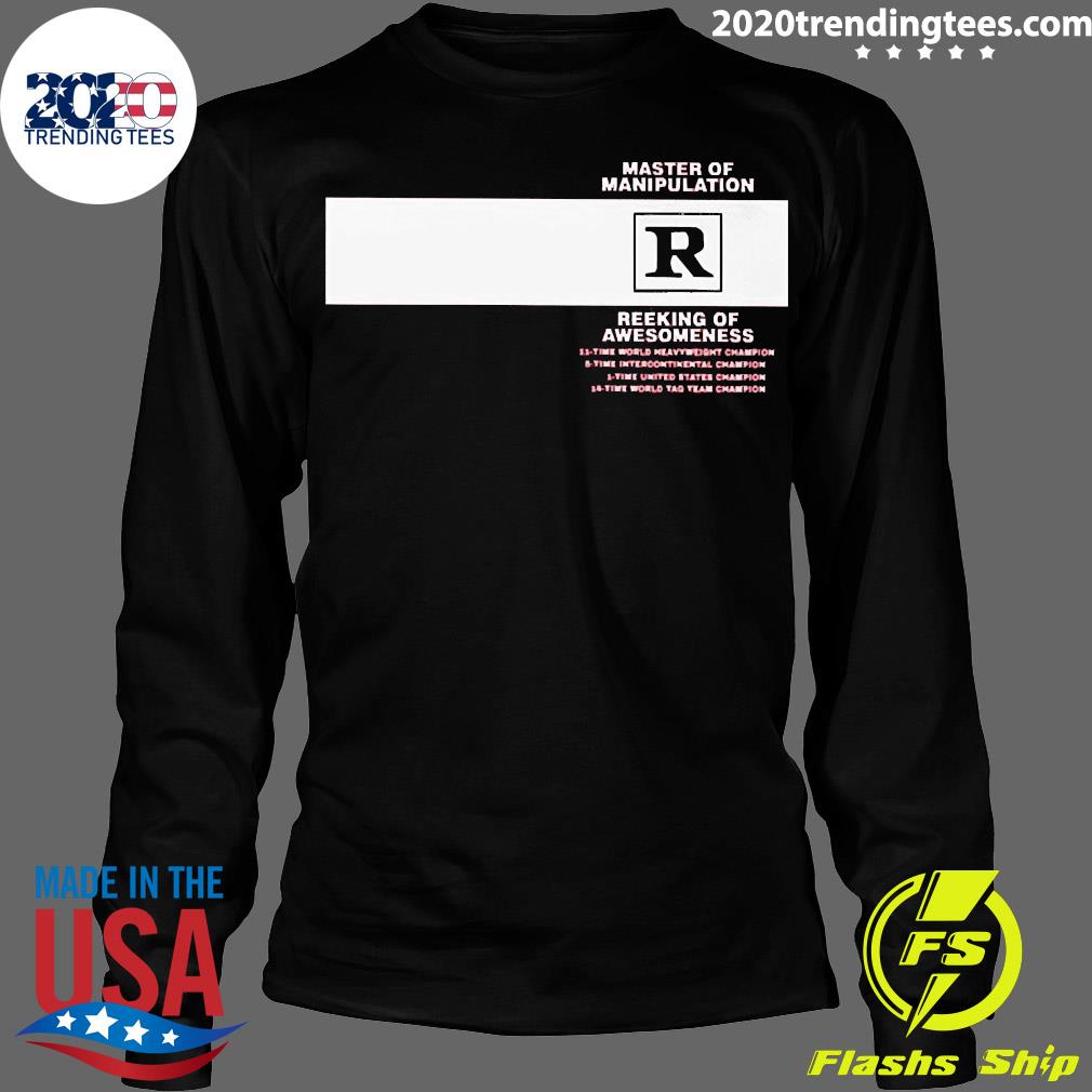 Master Of Manipulation Reeking Awesomeness - Adult & Kids T-Shirts, Sweatshirts & Hoodies apparel design preview 4