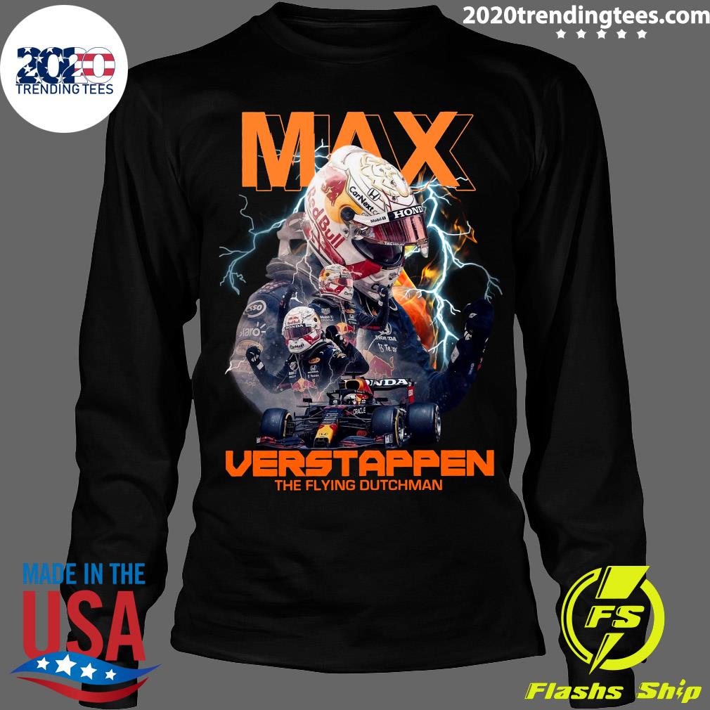 Max Verstappen The Flying Dutchman 2021 - Adult & Kids T-Shirts, Sweatshirts & Hoodies apparel design preview 4