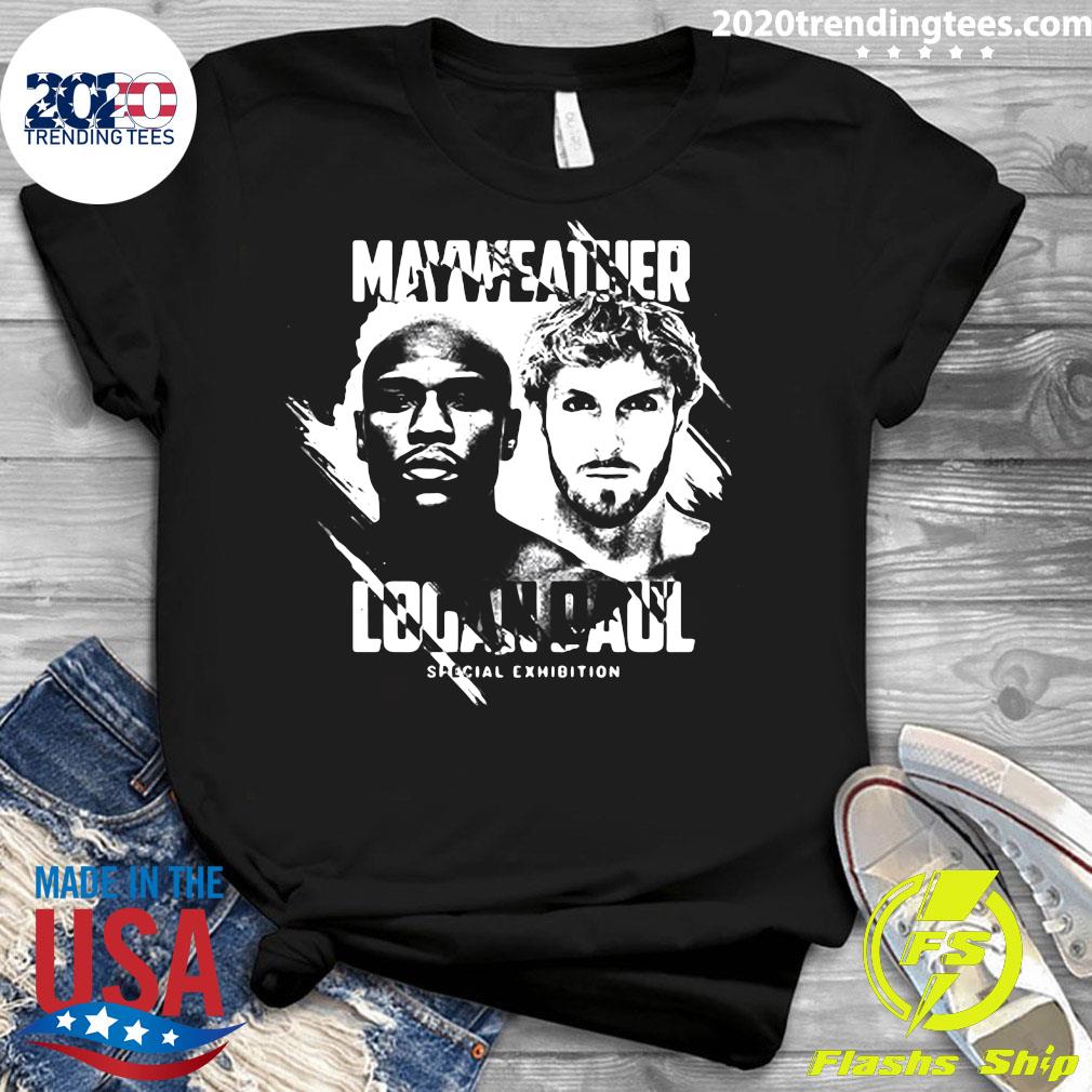 Mayweather Logan Paul Special Exhibition - Adult & Kids T-Shirts, Sweatshirts & Hoodies apparel design preview 3