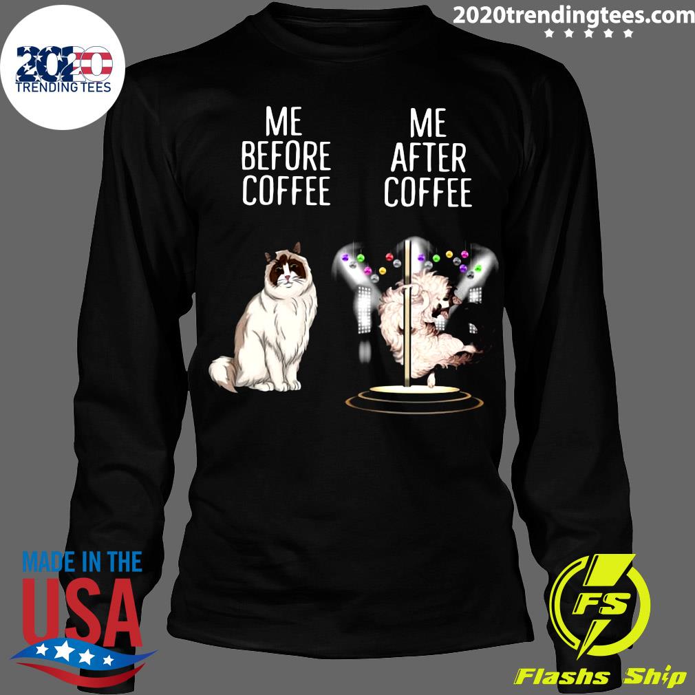 Me Before Coffee After - Adult & Kids T-Shirts, Sweatshirts & Hoodies apparel design preview 4