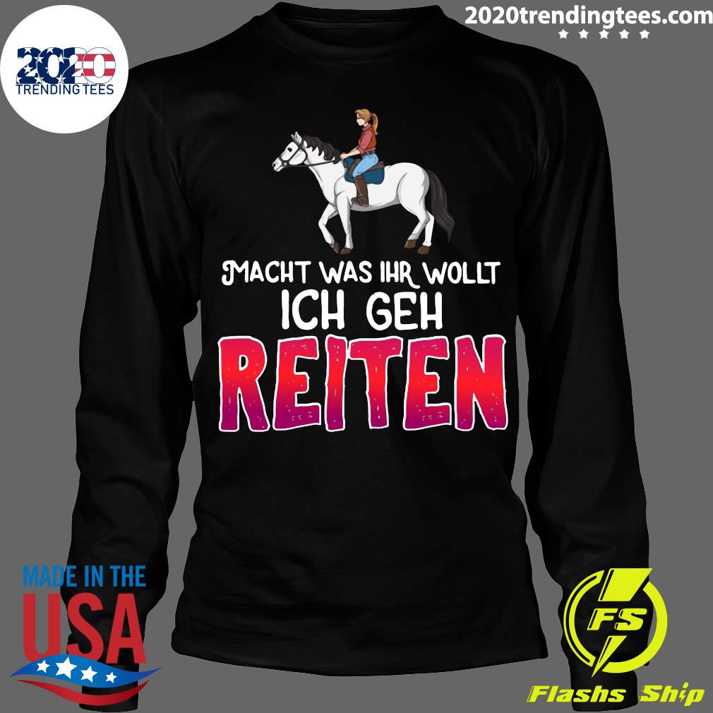 Mein Offizielles Reitshirt Reiterin Geschenk Pferde - Adult & Kids T-Shirts, Sweatshirts & Hoodies apparel design preview 4