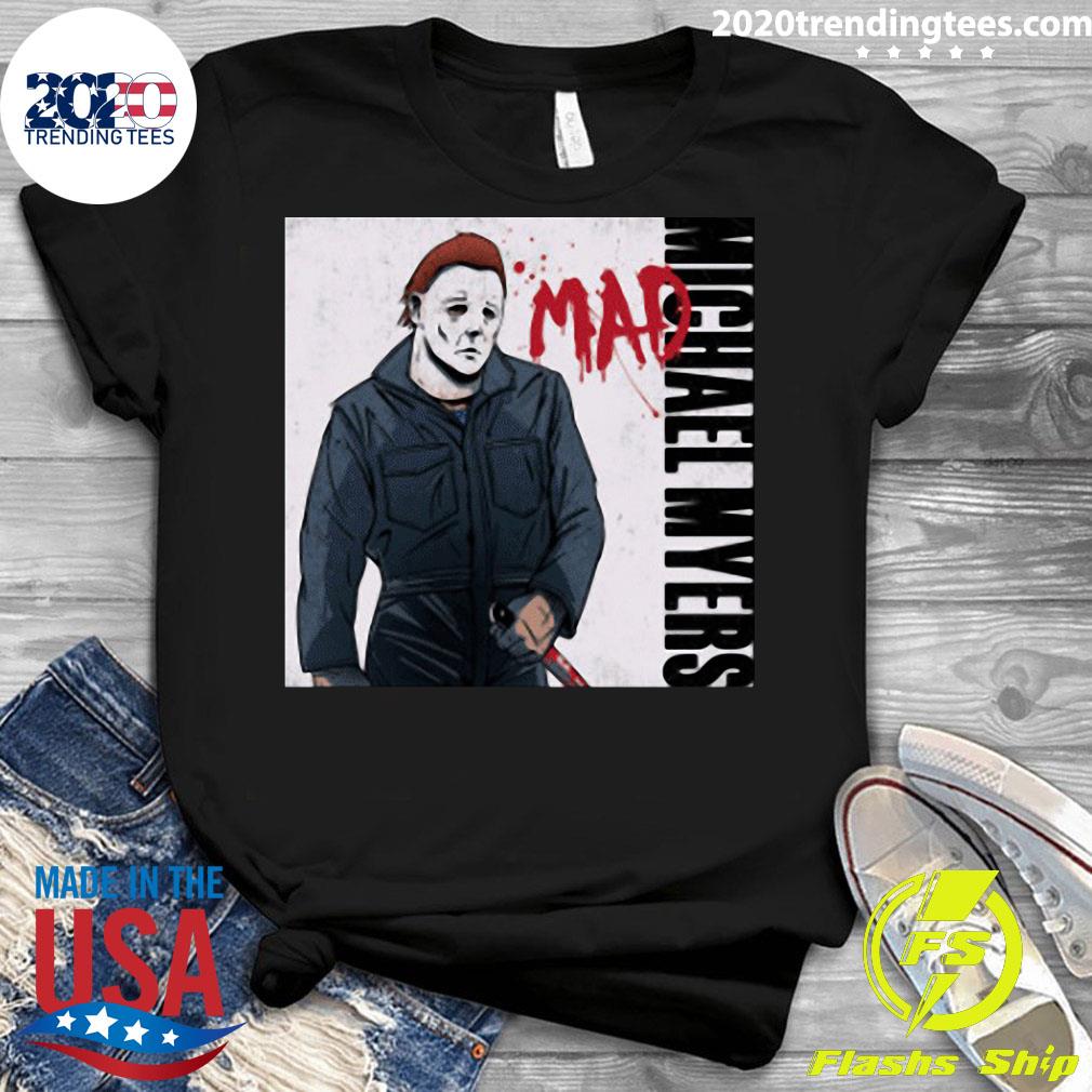 Michael Myers Mad - Adult & Kids T-Shirts, Sweatshirts & Hoodies apparel design preview 3