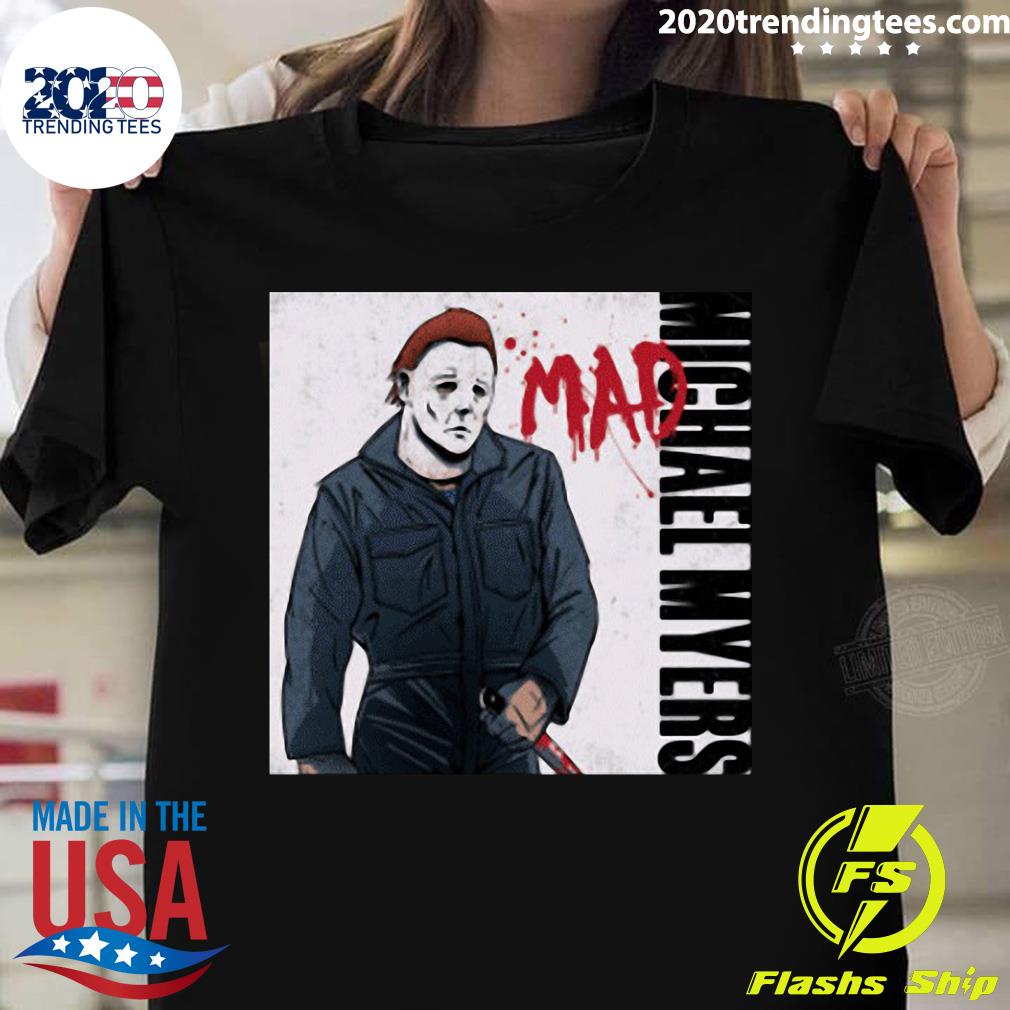 Michael Myers Mad - Adult & Kids T-Shirts, Sweatshirts & Hoodies apparel design preview 1