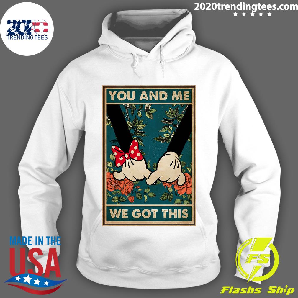 Mickey And Minnie You Me We Got This - Adult & Kids T-Shirts, Sweatshirts & Hoodies apparel design preview 2