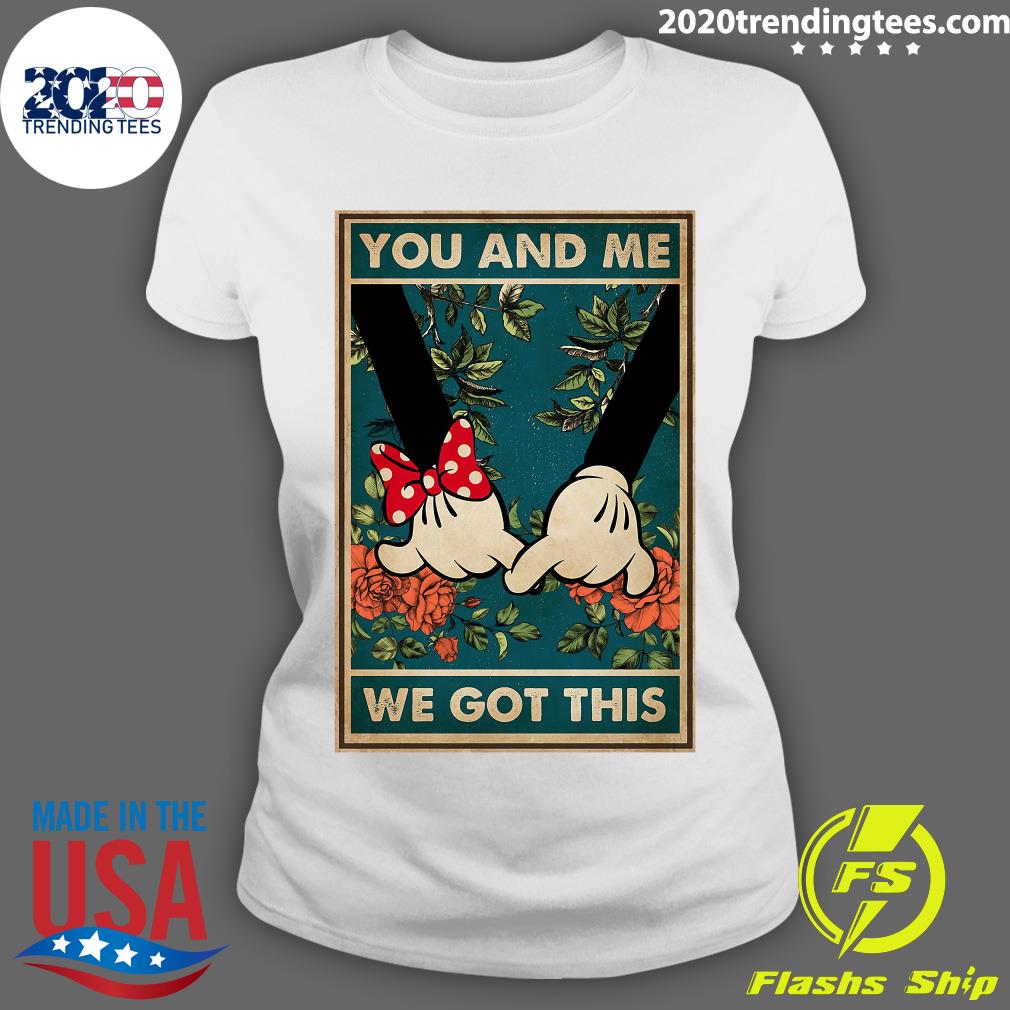 Mickey And Minnie You Me We Got This - Adult & Kids T-Shirts, Sweatshirts & Hoodies apparel design preview 3