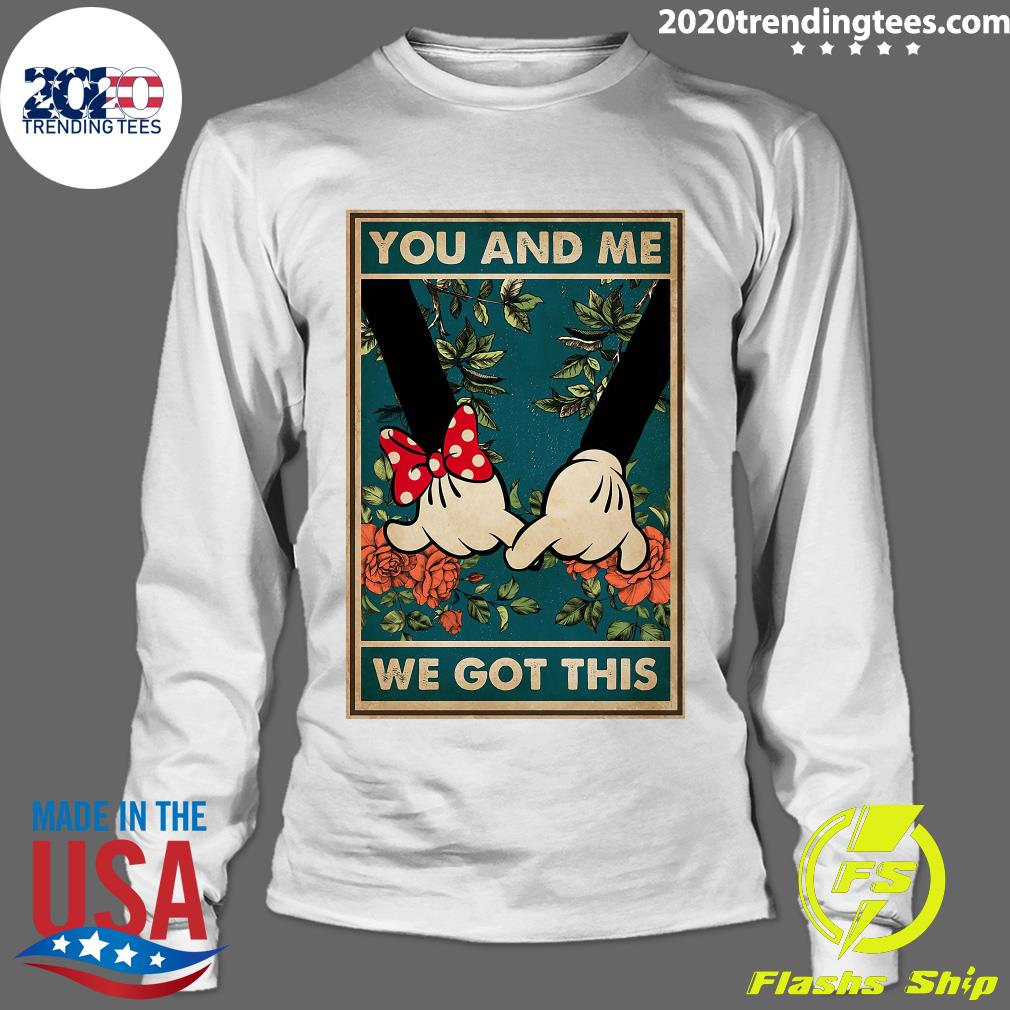 Mickey And Minnie You Me We Got This - Adult & Kids T-Shirts, Sweatshirts & Hoodies apparel design preview 4