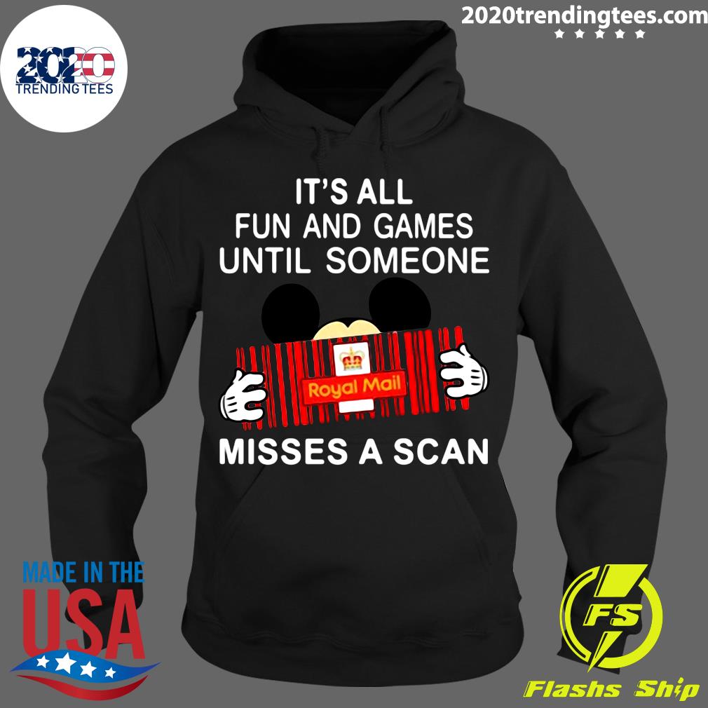 Mickey Mouse It's All Fun And Games Until Someone - Adult & Kids T-Shirts, Sweatshirts & Hoodies apparel design preview 2