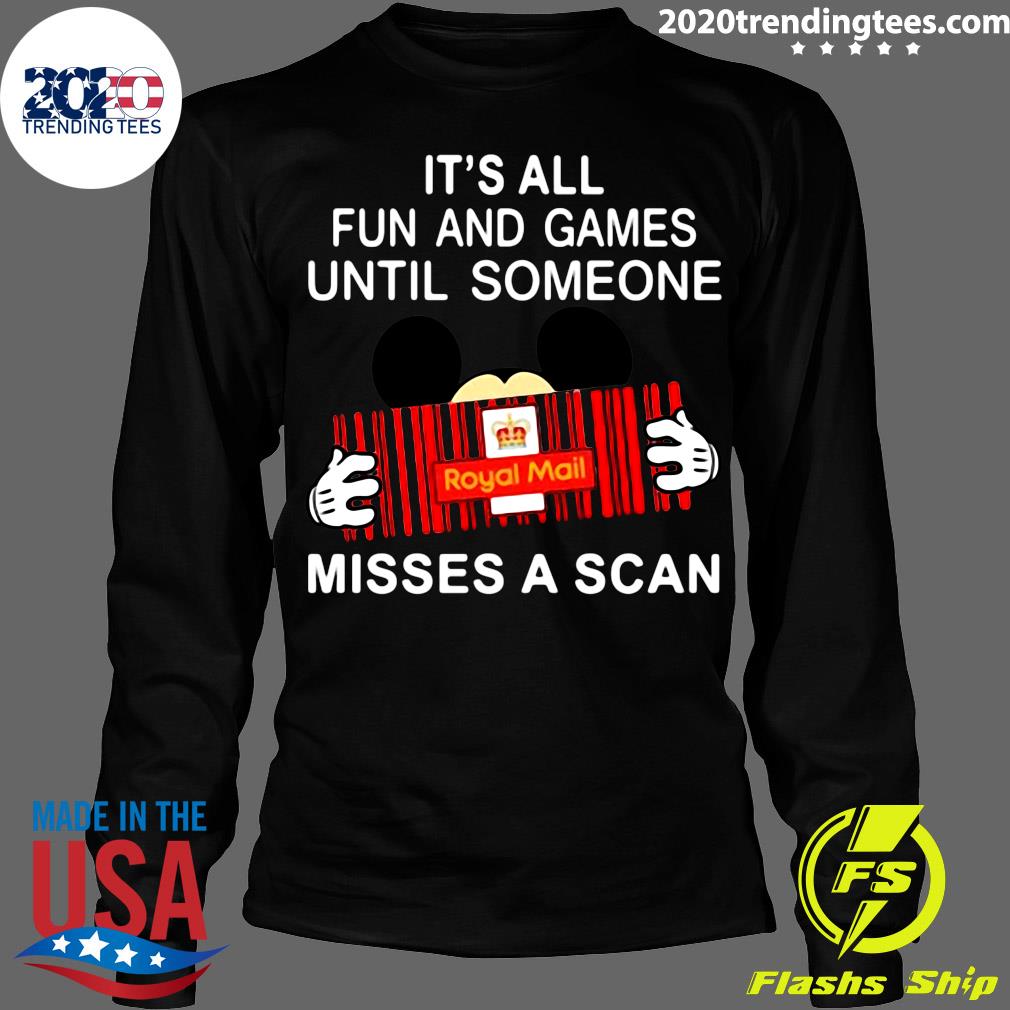 Mickey Mouse It's All Fun And Games Until Someone - Adult & Kids T-Shirts, Sweatshirts & Hoodies apparel design preview 4