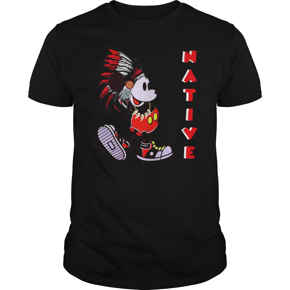 Mickey Mouse Native - Adult & Kids T-Shirts, Sweatshirts & Hoodies apparel design preview 1
