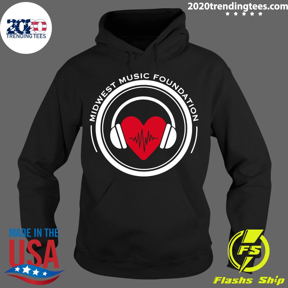Midwest Music Foundation Heart - Adult & Kids T-Shirts, Sweatshirts & Hoodies apparel design preview 2