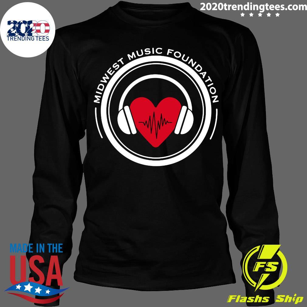 Midwest Music Foundation Heart - Adult & Kids T-Shirts, Sweatshirts & Hoodies apparel design preview 4