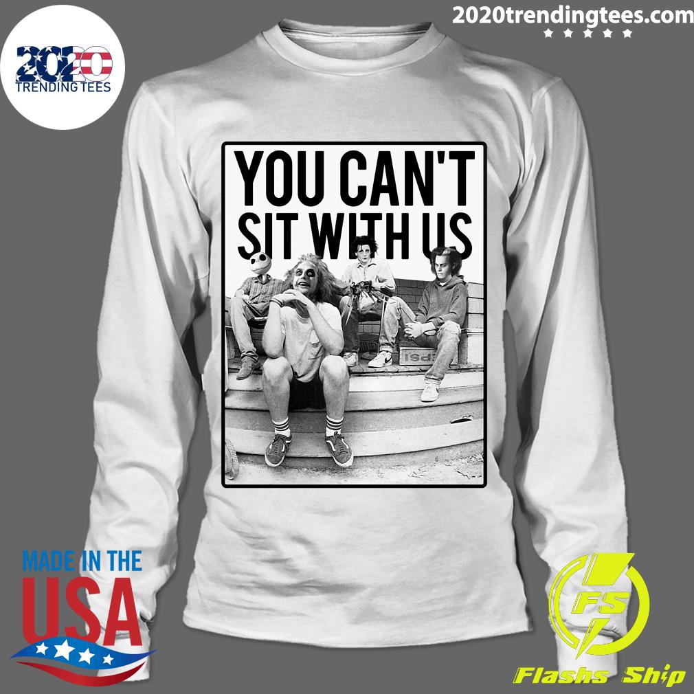 Minor Threat Horror You Can't Sit With Us - Adult & Kids T-Shirts, Sweatshirts & Hoodies apparel design preview 4
