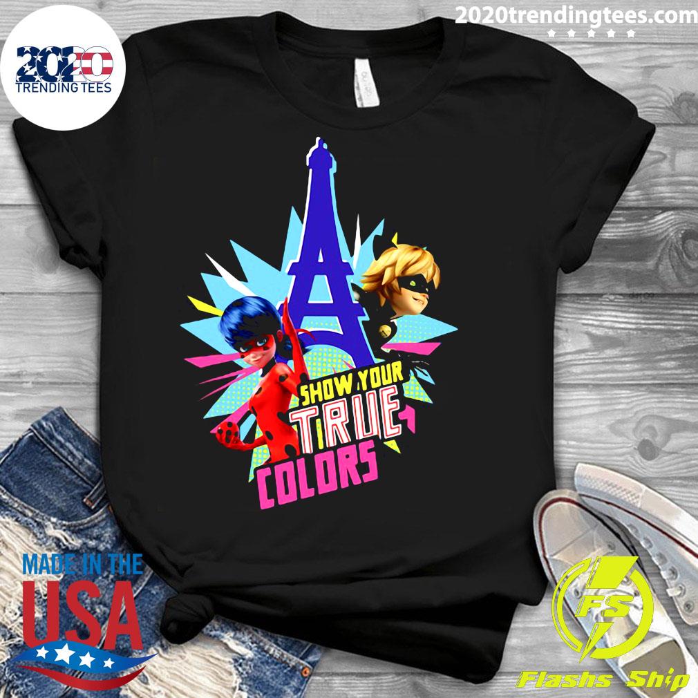 Miraculous Collection Ladybug And Cat Noir True - Adult & Kids T-Shirts, Sweatshirts & Hoodies apparel design preview 3