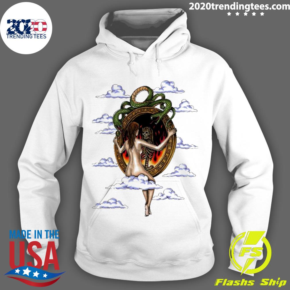 Mirror In The Sky Ice Blue - Adult & Kids T-Shirts, Sweatshirts & Hoodies apparel design preview 2