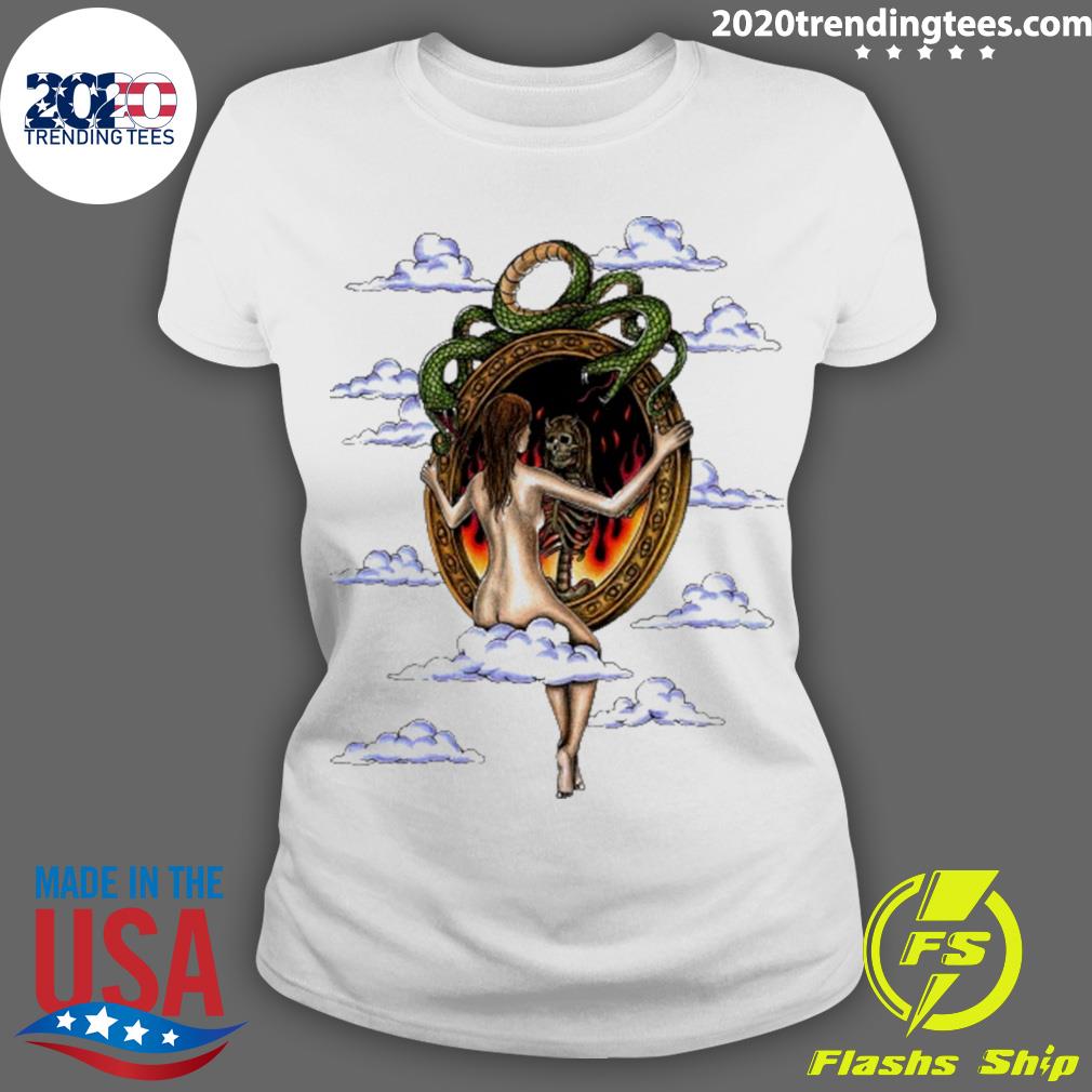 Mirror In The Sky Ice Blue - Adult & Kids T-Shirts, Sweatshirts & Hoodies apparel design preview 3