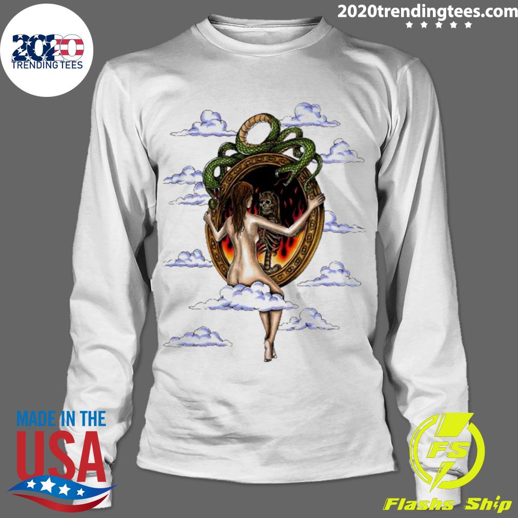 Mirror In The Sky Ice Blue - Adult & Kids T-Shirts, Sweatshirts & Hoodies apparel design preview 4