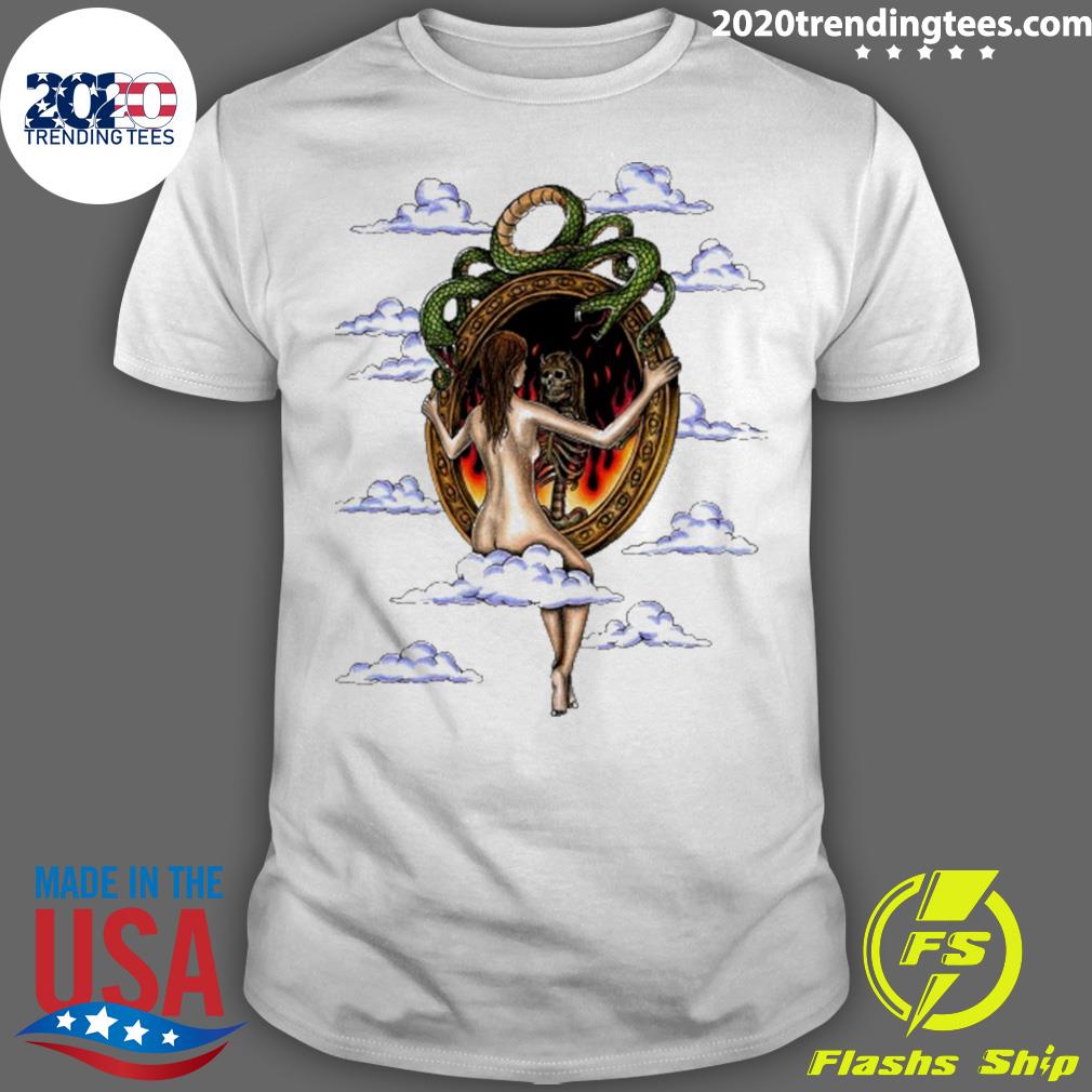 Mirror In The Sky Ice Blue - Adult & Kids T-Shirts, Sweatshirts & Hoodies apparel design preview 1