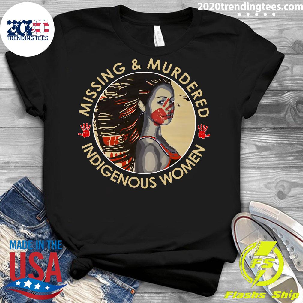 Mmiw Missing And Murdered Indigenous Women Circle - Adult & Kids T-Shirts, Sweatshirts & Hoodies apparel design preview 3