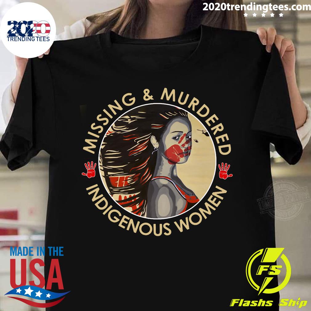 Mmiw Missing And Murdered Indigenous Women Circle - Adult & Kids T-Shirts, Sweatshirts & Hoodies apparel design preview 1