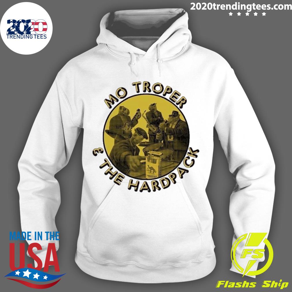 Mo Troper The Hardpack - Adult & Kids T-Shirts, Sweatshirts & Hoodies apparel design preview 2
