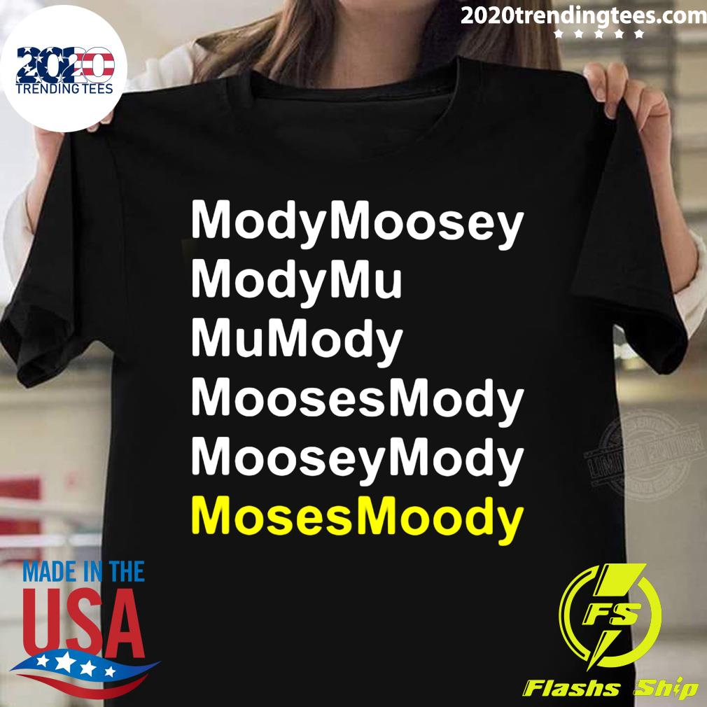 Modymoosey Modymu Mumody Moosesmody - Adult & Kids T-Shirts, Sweatshirts & Hoodies apparel design preview 1