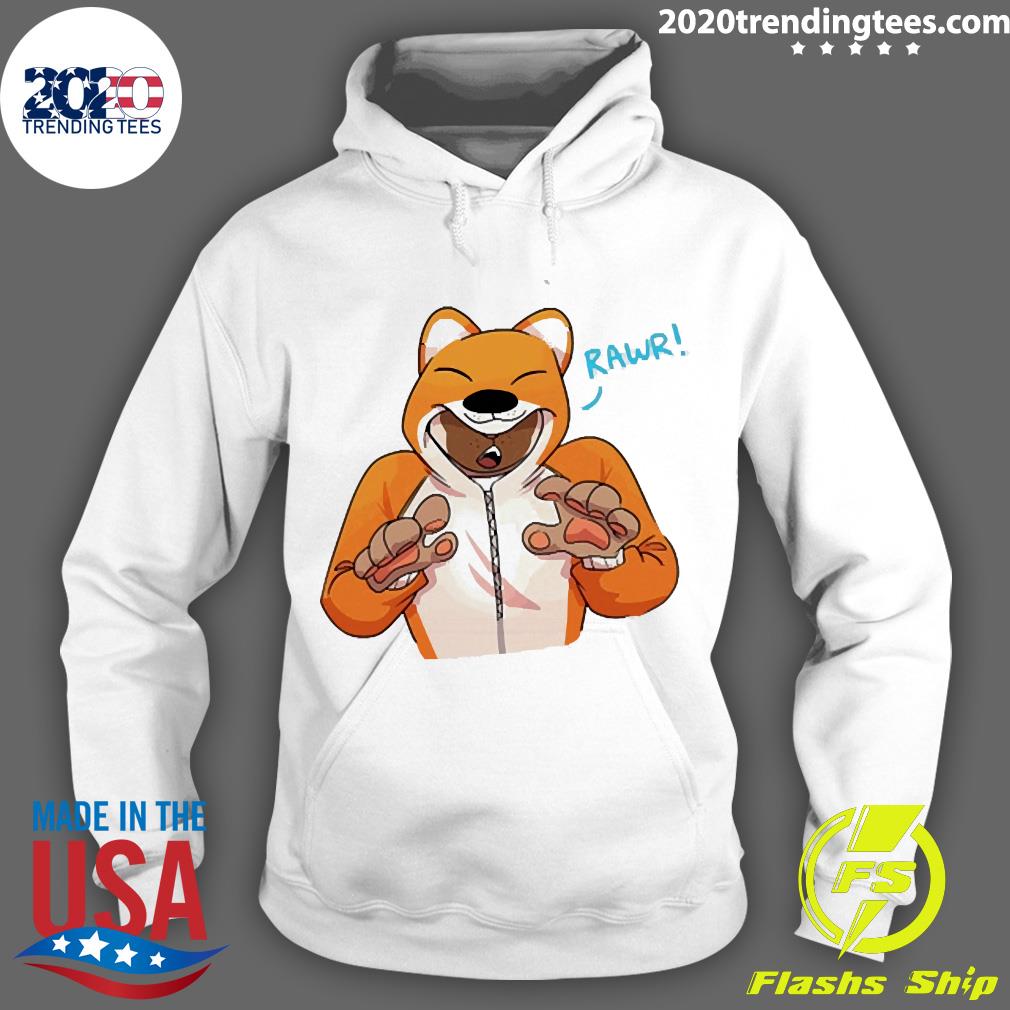 Monster Zack Rawr Fox - Adult & Kids T-Shirts, Sweatshirts & Hoodies apparel design preview 2