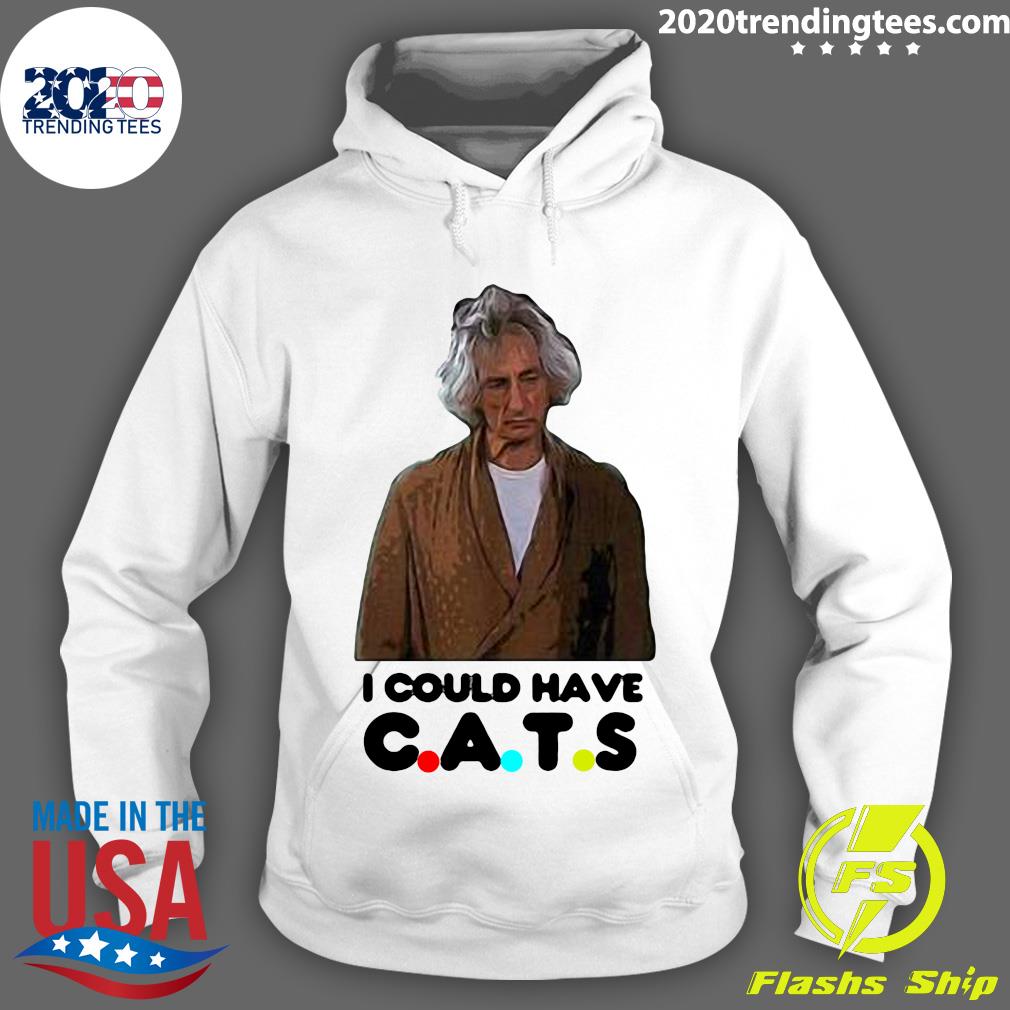 Mr. Heckles I Could Have Cats - Adult & Kids T-Shirts, Sweatshirts & Hoodies apparel design preview 2