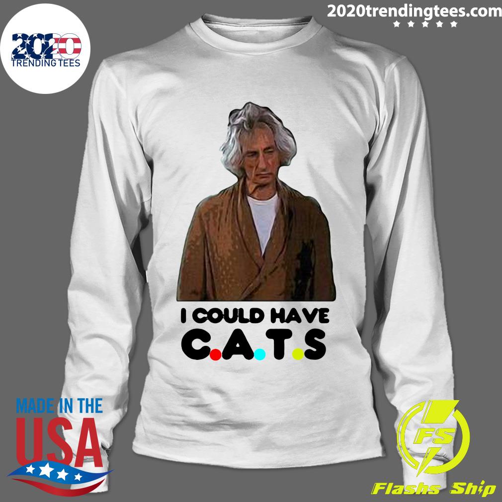 Mr. Heckles I Could Have Cats - Adult & Kids T-Shirts, Sweatshirts & Hoodies apparel design preview 4