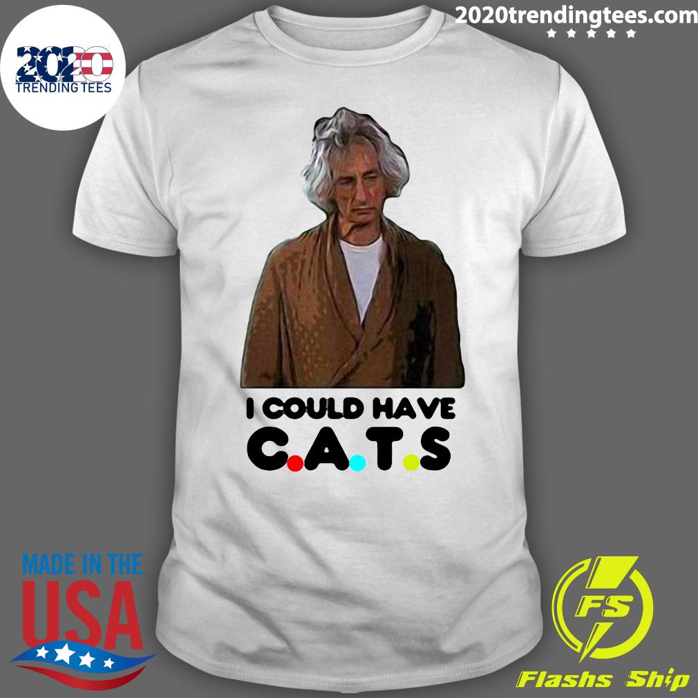 Mr. Heckles I Could Have Cats - Adult & Kids T-Shirts, Sweatshirts & Hoodies apparel design preview 1