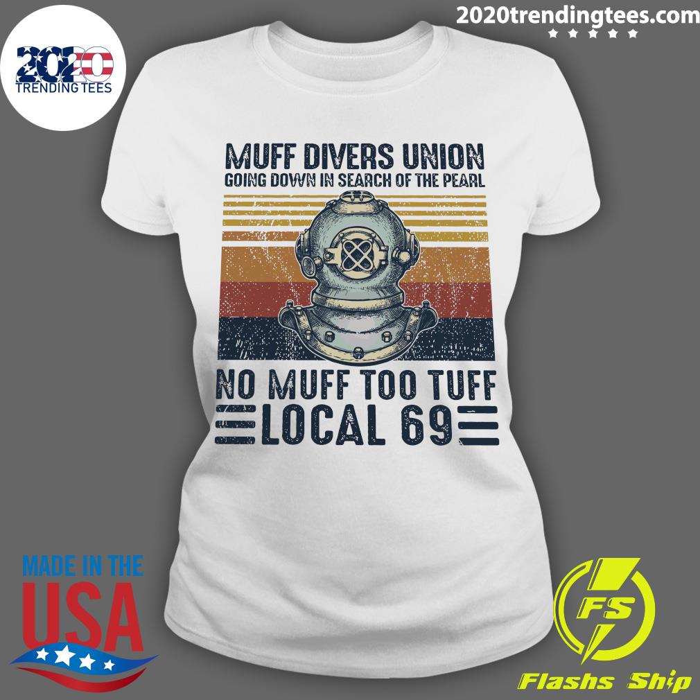 Muff Divers Union Going Down in Search - Adult & Kids T-Shirts, Sweatshirts & Hoodies apparel design preview 3